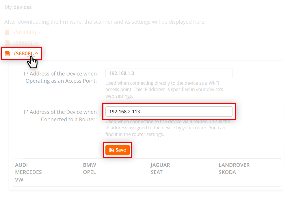 Adding an IP address